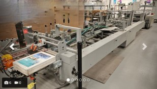 Crashlock carton gluer